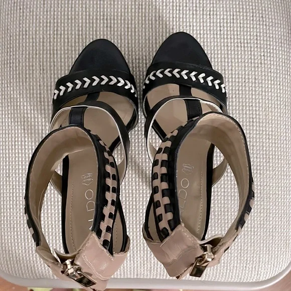 ALDO, Tribal print heels, size 38 - Picture 4 of 4